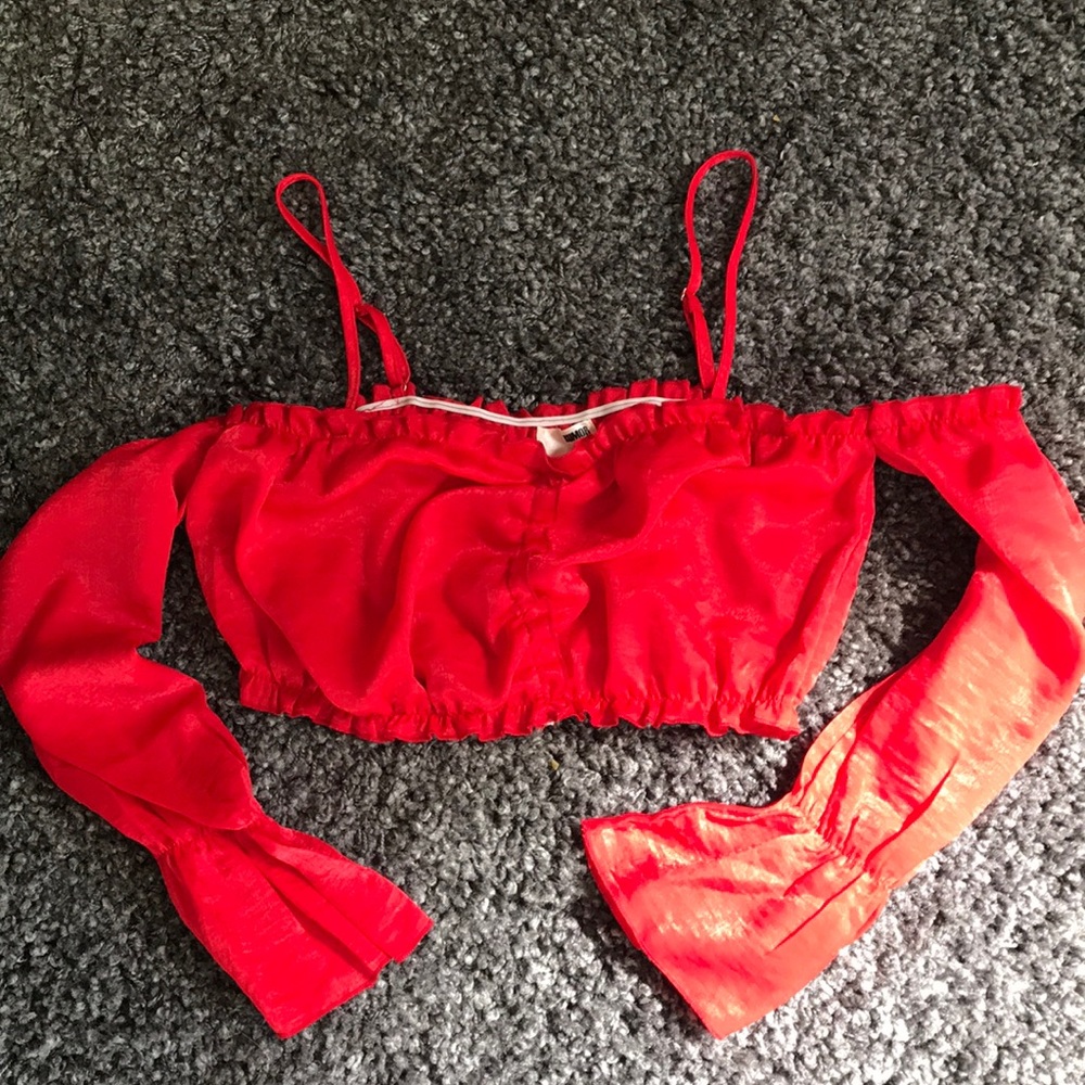 Tiger mist crop top